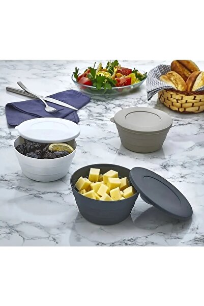 ALPAR 350ml Kitchen Equipment - Breakfast 3-Piece Storage Container, Cookie, Food and Food Set