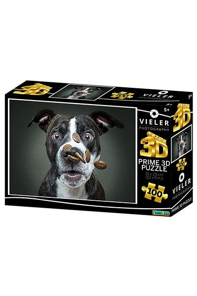 Prime 3D Vieler Photo Dog Puzzle - 100 Pieces 20511