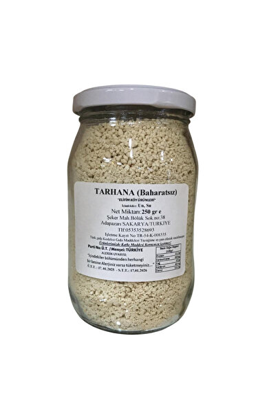 ELİFİMKÖYÜRÜNLERİ EL YAPIMI TARHANA(BAHARATSIZ, TUZSUZ VE YOĞURTSUZ)250 GR
