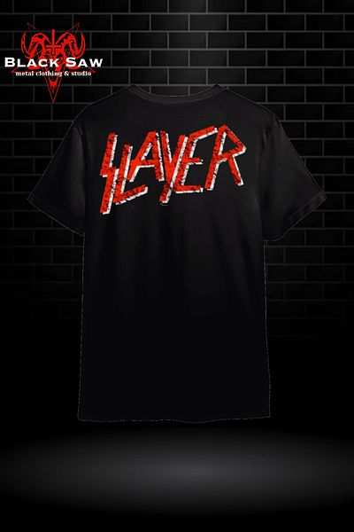 Valens Slayer Postmortem Thrash Metal Band Tshirt