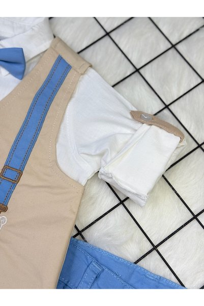 Yollo Kids Baby Boy Bow Tie Vest Set