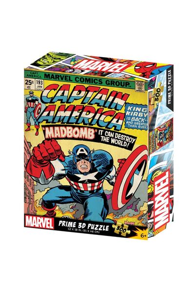 Prime 3D لغز كابتن أمريكا من مارفل كوميكس 300 قطعة 33175