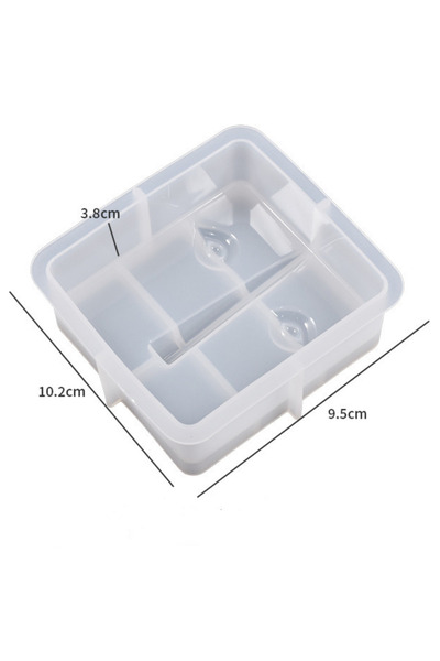 HOBİFLEX EPOKSİ REÇİNE SİLİKON KALIP İTHAL KARE YÜZ FİGÜR MUM TAŞ TOZU SİLİKO...