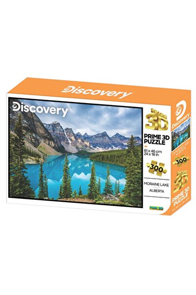 Prime 3D Discovery Moraine Gölü Yetişkin Puzzle 300 Parça 12168