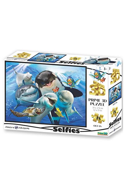 Prime 3D Okyanus Selfie Puzzle 48 Parça 10542