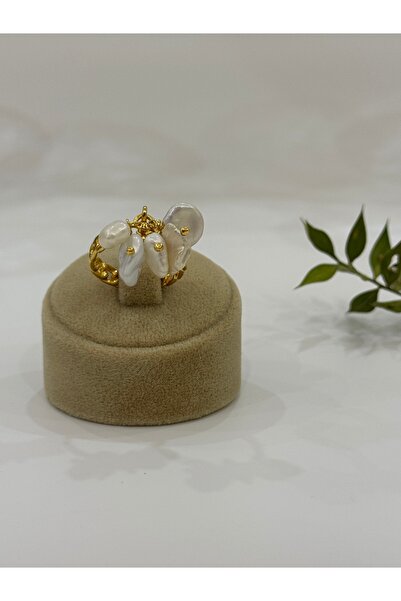 DURAN TAKI TASARIM Hakiki İncili Gümüş Yüzük