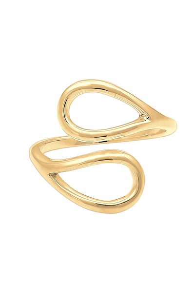 ELLI Ring Cut-out Drop 925 Sterling Silver