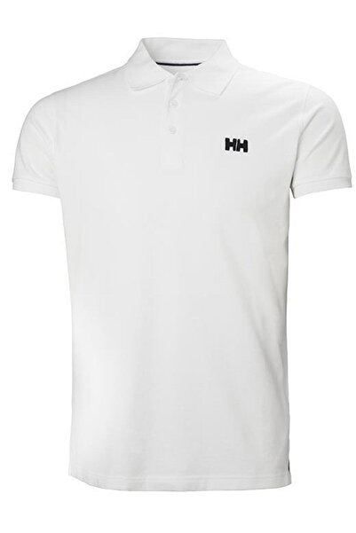 Helly Hansen Transat Men's White Polo Neck Polo T-Shirt