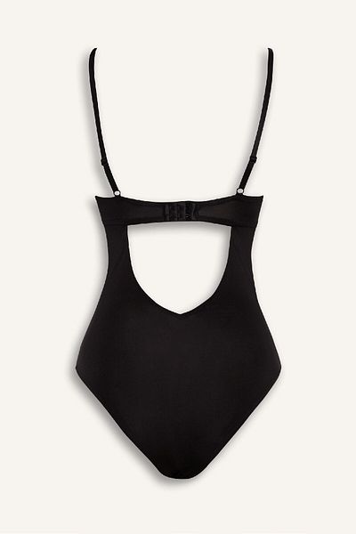 DeFacto Fall in Love Body mit halb gefüllter Spitze und detaillierten Details 	   D8168AX25SP