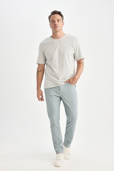 DeFacto Chino Canvas-Hose mit geradem Bein D7349AX25SP