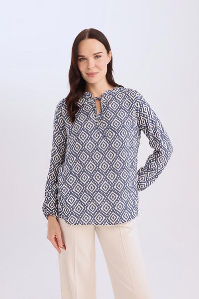 DeFacto Halenka Regular Fit s límečkem s dlouhým rukávem N1809AZ25SP