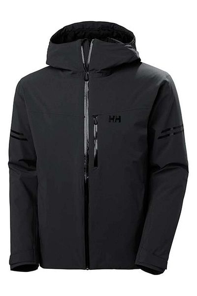 Helly Hansen سترة تزلج سوداء للرجال من Swift Team