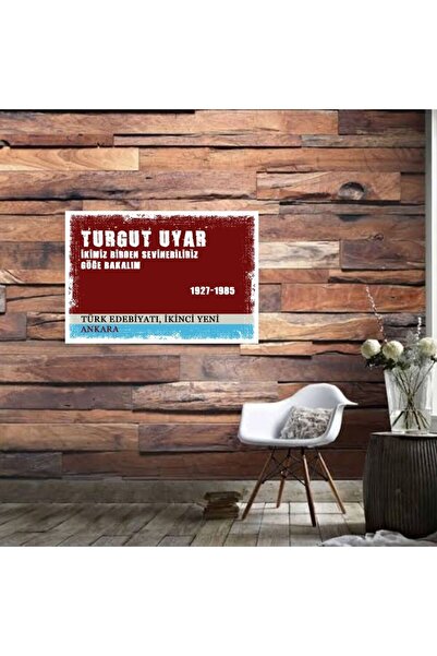 DURUSOY Ahşap Retro Mdf Poster , Komik Sözler , Duvar Yazıları , Manzara ,  T...