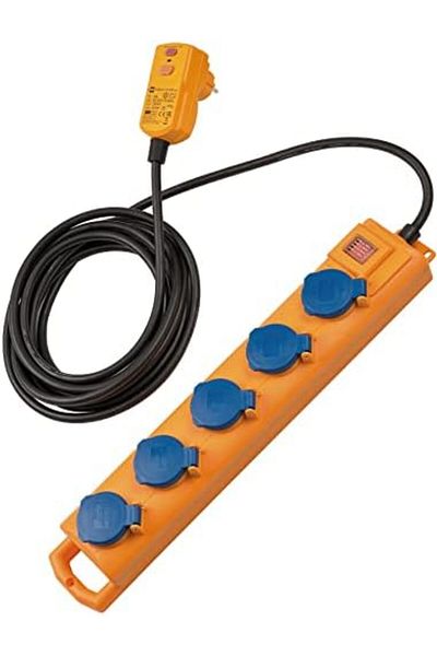 STOREMAX Super-Solid Sl Ip54 5 Strip Extension Socket Leakage Current Rolette
