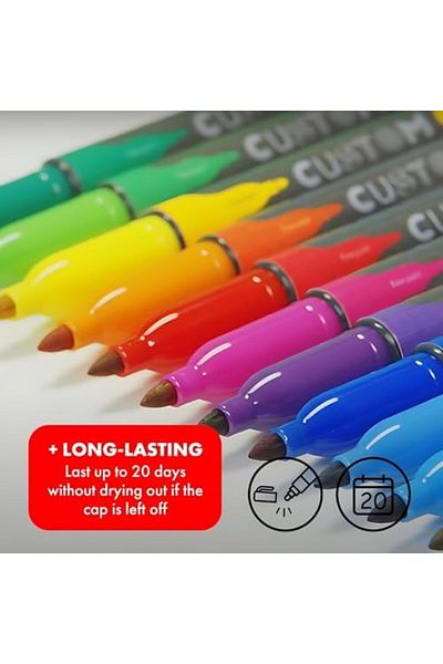 STOREMAX 12' Marker with Tip and Strap, with Permanent Pen 512511