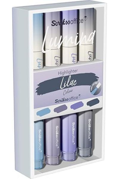 STOREMAX Lumina Phosphorescent Lilac Pen - Set of 4 Lv 224120