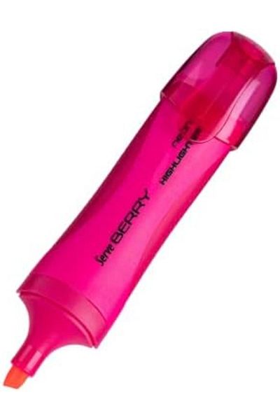 STOREMAX Jvnnshop 4Lu Set Pen Pink Berry Highlighter New 646268