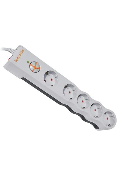 STOREMAX White Current Protective Socket, 1050 Joules Power Tsk6134 Model