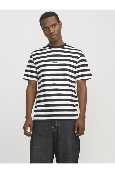 Jack & Jones T-shirt Striped Round Neck T-shirt