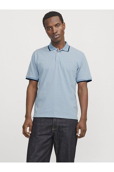 Jack & Jones Premium Poloshirt Einfarbig Polokragen Poloshirt