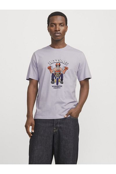 Jack & Jones T-shirt Gedruckt Rundhalsausschnitt T-shirt