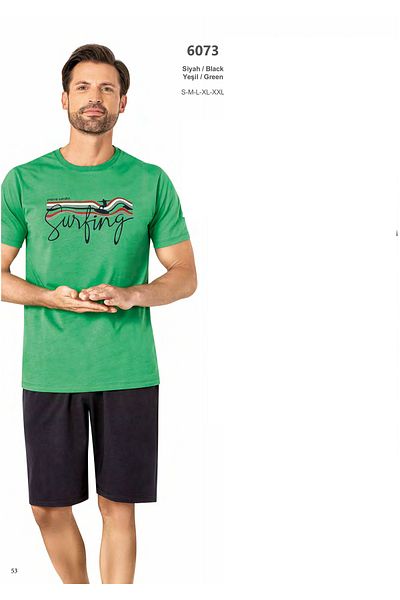 Pierre Cardin Ανδρικό καλοκαιρινό νέο βαμβακερό σορτς κοστούμι 6073