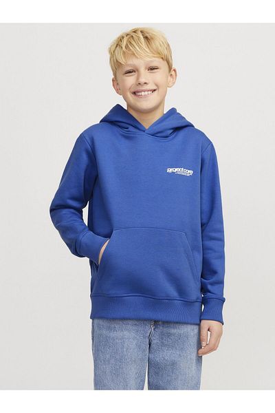 Jack & Jones Junior Kapuzenpullover Rückenprint Kapuzenpullover Junior