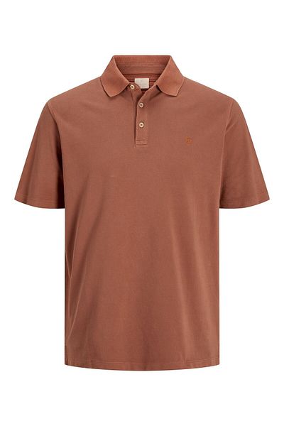Jack & Jones Premium Poloshirt Einfarbig Hemdkragen Poloshirt