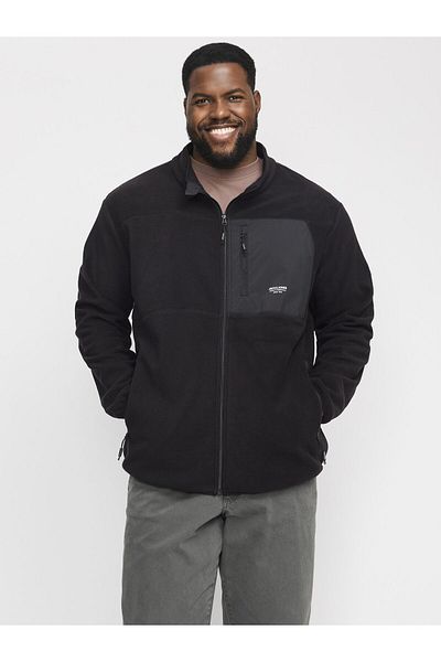 Jack & Jones Plus Fleecejacke Plus Size Fleecejacke
