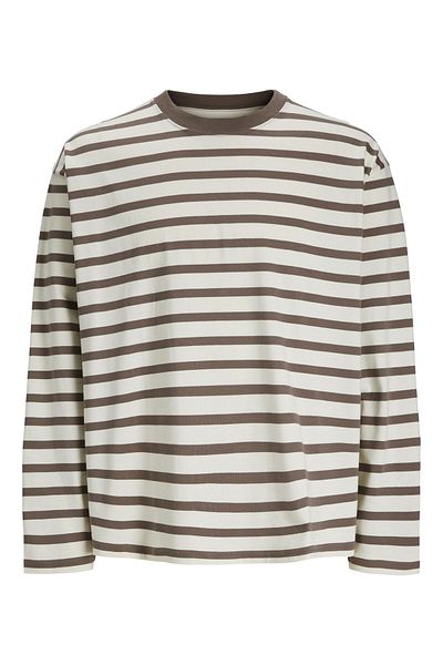 Jack & Jones T-shirt Gestreift Rundhalsausschnitt T-shirt