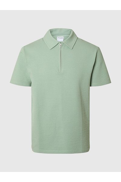 Selected Homme Poloshirt Seersucker
