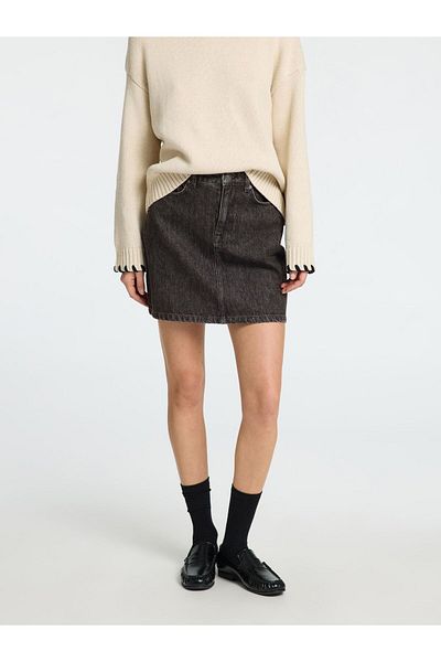 Selected Femme Jeansrock High Waist