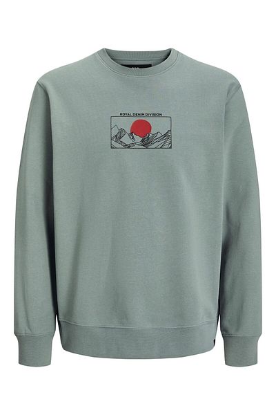 R.D.D. ROYAL DENIM DIVISION Sweatshirt RDD Gedruckt Sweatshirt