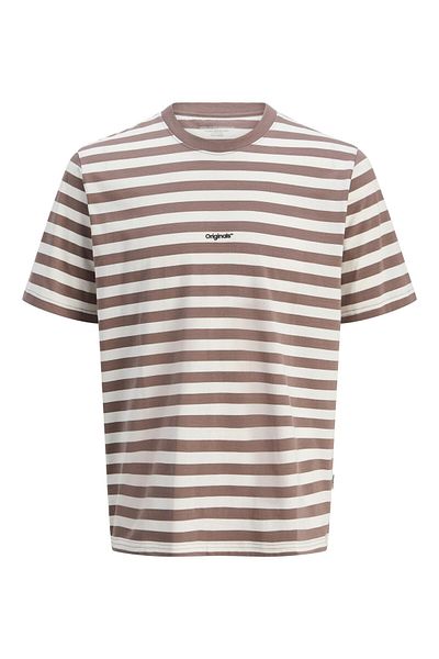 Jack & Jones T-shirt Gestreift Rundhalsausschnitt T-shirt