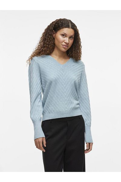 VILA Strickpullover V-Ausschnitt
