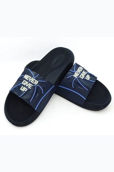 LETAO Urban Men's Black Comfortable Beach Pool Wet Floor Slippers