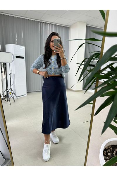 caddstore Cardigan cu jachetă albastră cu nasturi de marcă originală