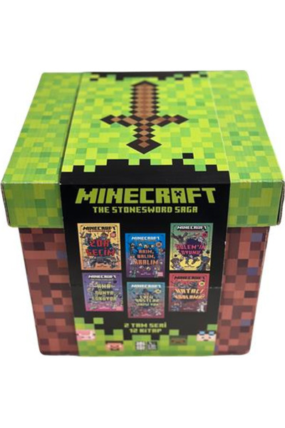 XLibris Mega Minecraft Küpü 12 Kitap Set
