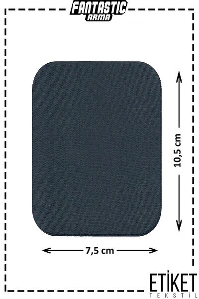 FANTASTIC ARMA Pack of 4 Iron-On Woven Crest Patch for Clothes & Clothes (Grey) Patch Easy Application