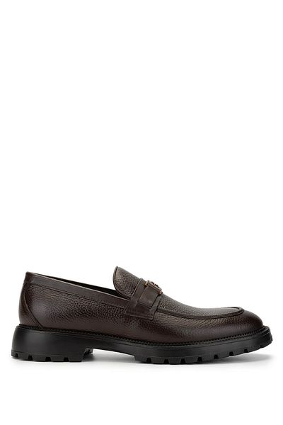 Tamer Tanca Men's Genuine Leather Brown Loafer Shoes