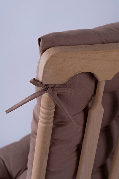 ALTINPAMUK Selen Luxury Chair Cushion - 120x50cm Brown, Bench Swing Rocking Cushion