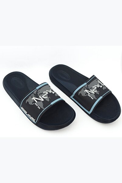 LETAO Urban Чоловічі чорні зручні капці для пляжу та басейну, придатні для мокрої поверхні