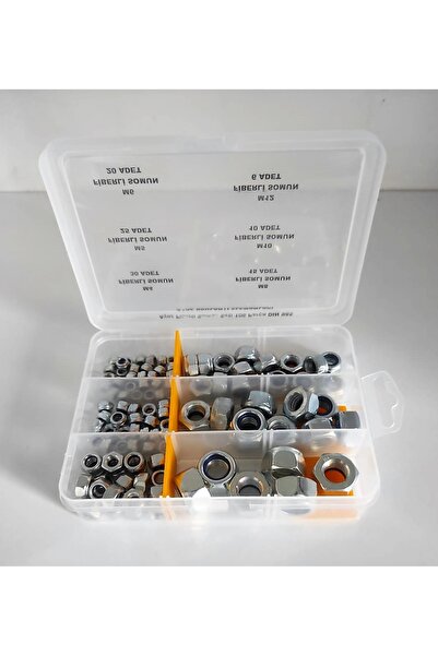 AY-CİV Ayaz Fiberli Somun Seti 106 Parça Dın 985