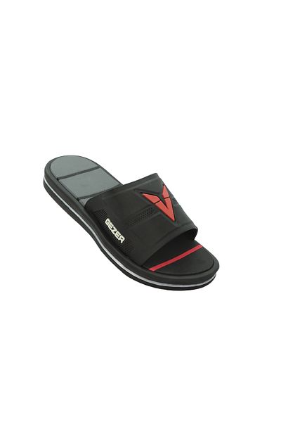 LETAO Urban Men's Black Comfortable Beach Pool Wet Floor Slippers