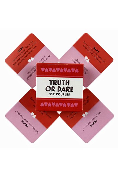 Choice Mini Truth Or Dare The Mini Size Truth Or Dare For Couples Drinking Cards A 50 English Divination Fa
