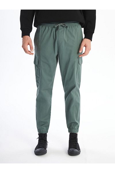 LC Waikiki Ανδρικό παντελόνι Jogger Standard Mold Gabardine