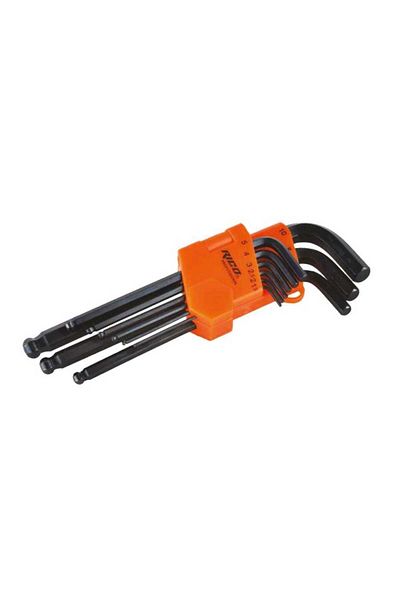 Rico 9 Pieces Long Allen Key Set with Marble Head 013-Rc9999