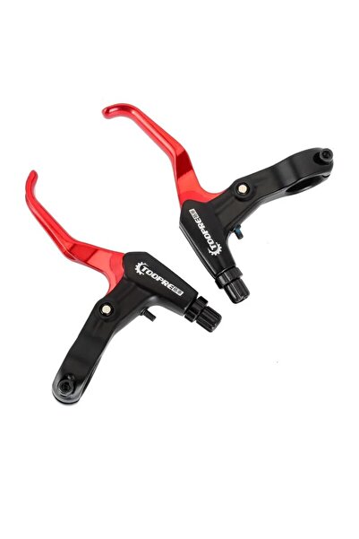 Choice FR5 أحمر 1 زوج من ذراع الفرامل للدراجات الجبلية المصنوعة من سبائك الأل...