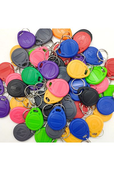 Choice Mixed Colours 100pcs T5577 Em4305 Rewritable 125khz Rfid Tag Writable Rewrite Duplicate Copy Em4100
