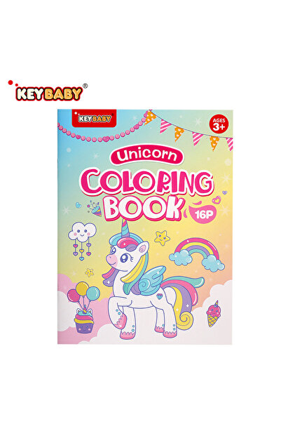 Choice كتب تلوين للأطفال من مونتيسوري، 16 صفحة، حورية البحر، ديناصور، يونيكور...